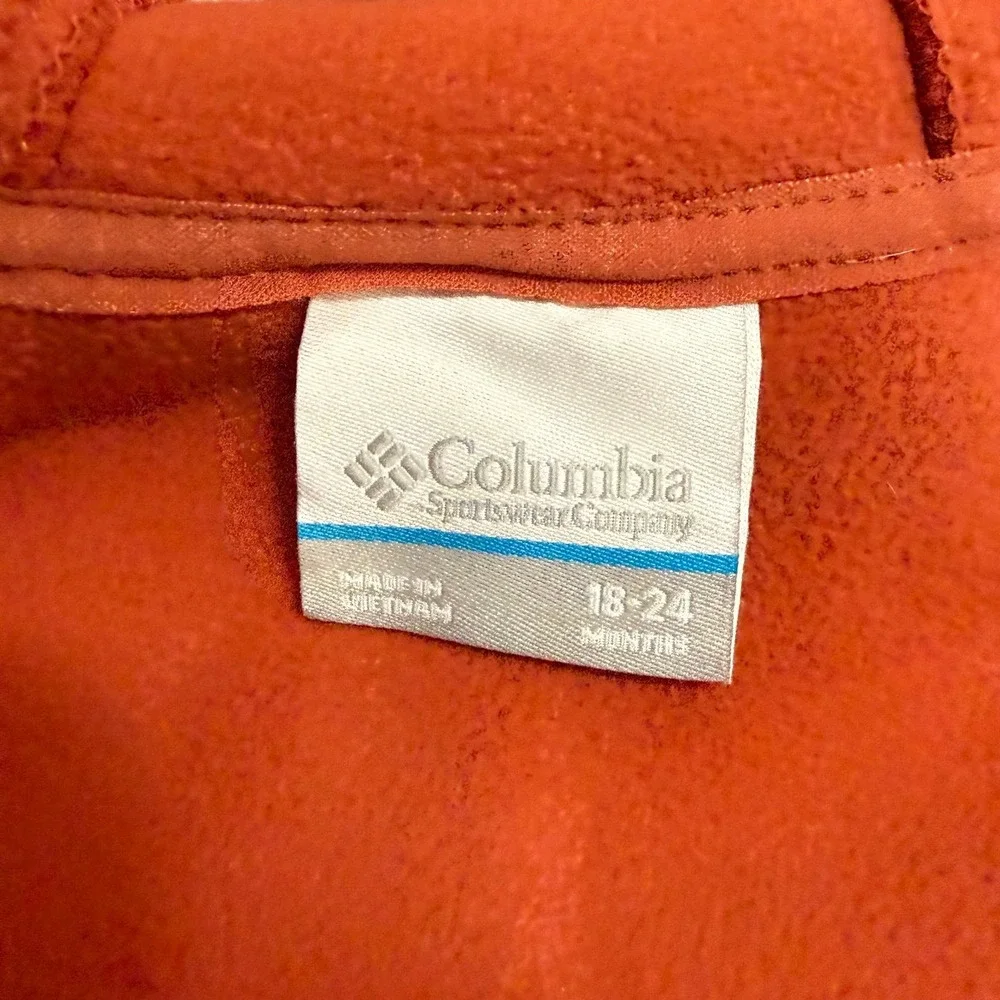 Columbia baby‎ Sherpa fleece fox bunting 18/24 months NEW
